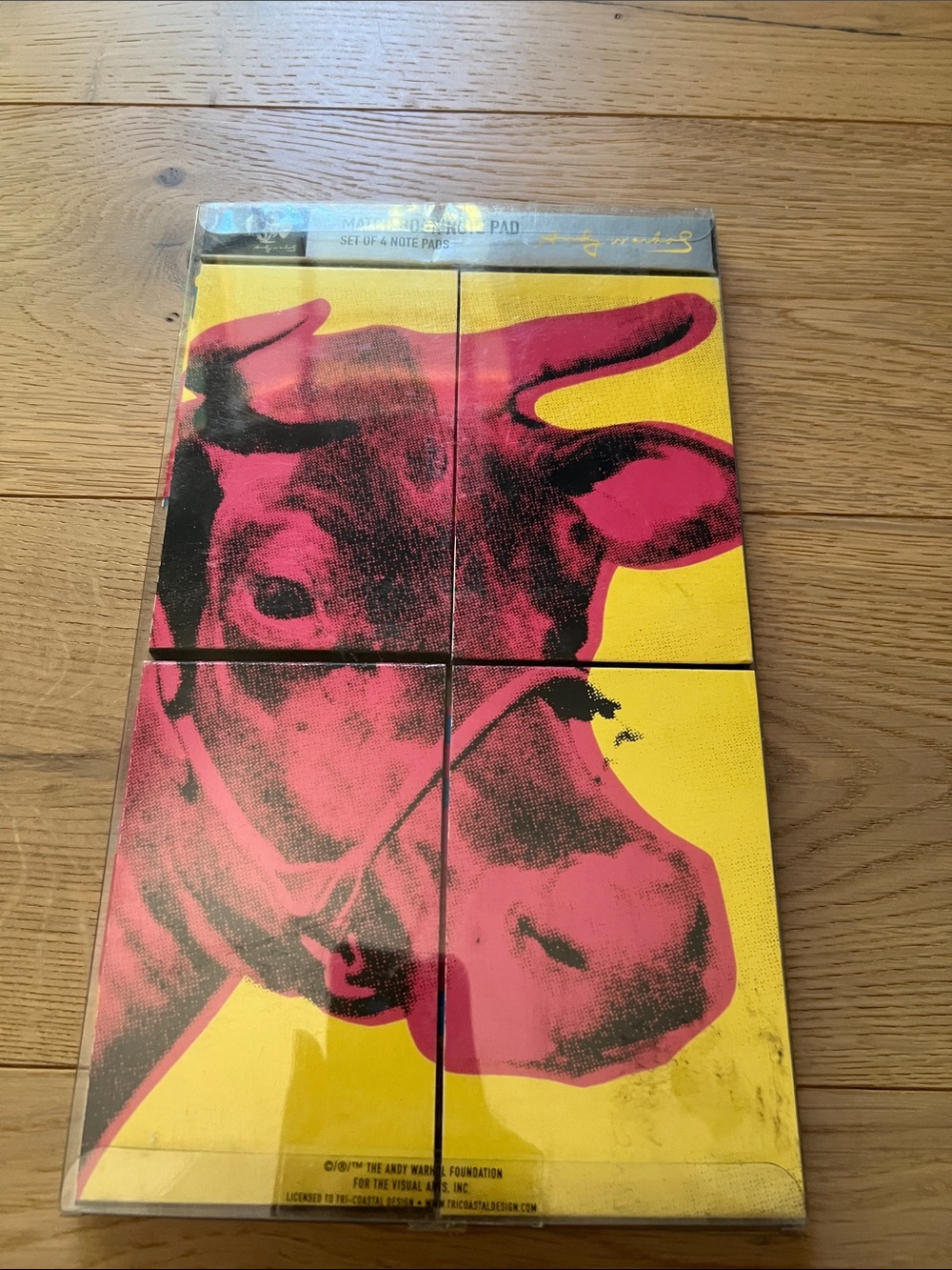 Andy Warhol Design Note Pad Set - Picture 2 of 7